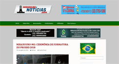 Desktop Screenshot of miradouronoticias.com
